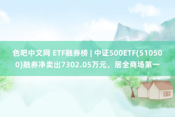 色吧中文网 ETF融券榜 | 中证500ETF(510500)融券净卖出7302.05万元，居全商场第一